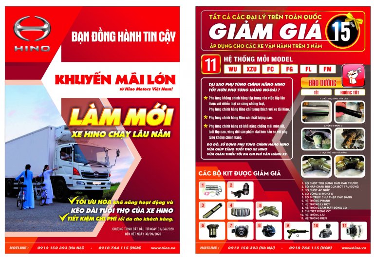 THÔNG SỐ XE TẢI HINO SERIES500 NHẬT BẢN CHÍNH HÃNG #26 THÔNG SỐ XE TẢI HINO SERIES500 NHẬT BẢN CHÍNH HÃNG